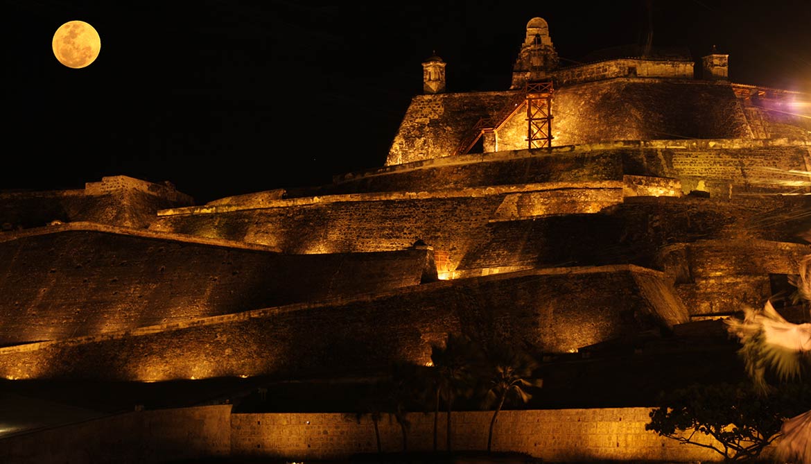 Castillo San Felipe de Barajas in Cartagena