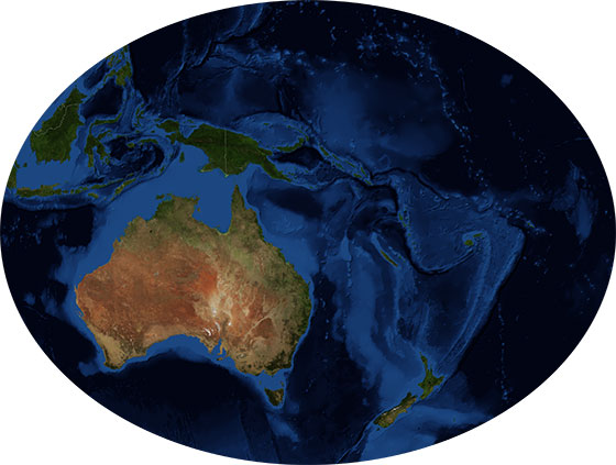 The Continent of Australia
