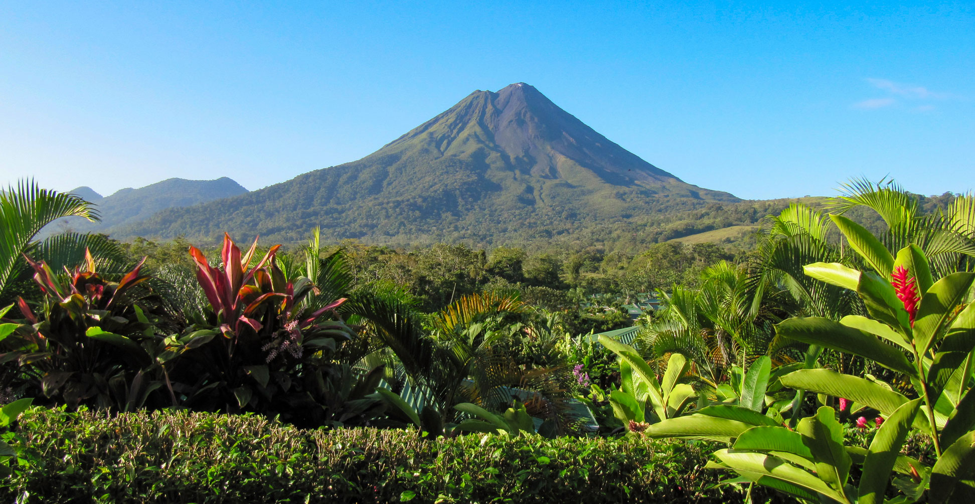 Arenal stratovolcano in Costa Rica