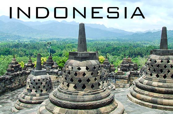 Borobudur, Central Java, Indonesia
