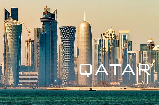 Doha skyline, Qatar