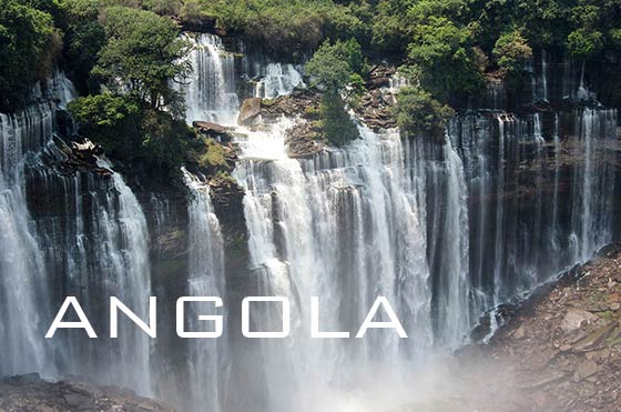 Kalandula Waterfalls, Angola