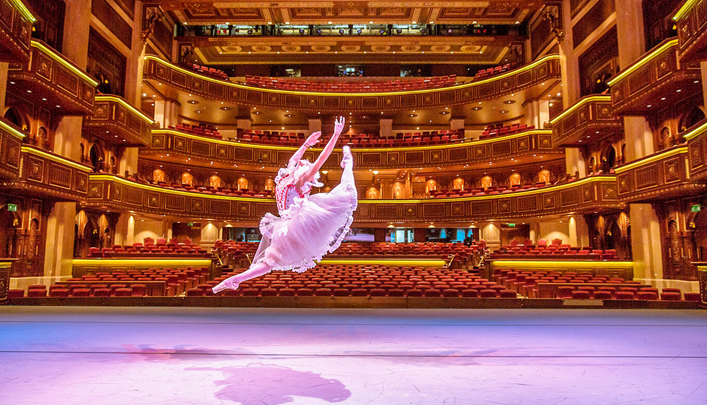 Rehearsal of the Cuban National Ballet