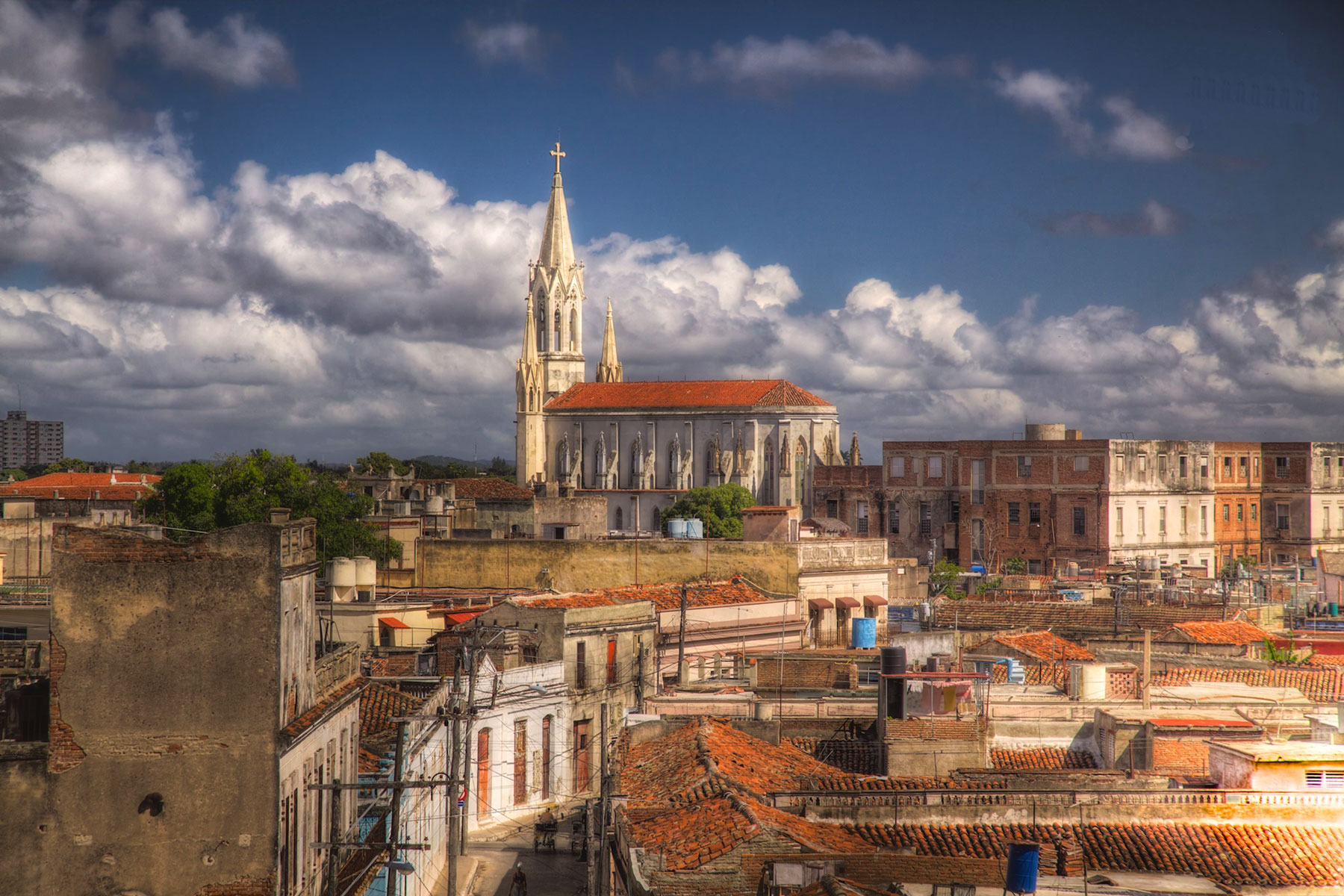 San Francisco church, Camagüey, Cuba.