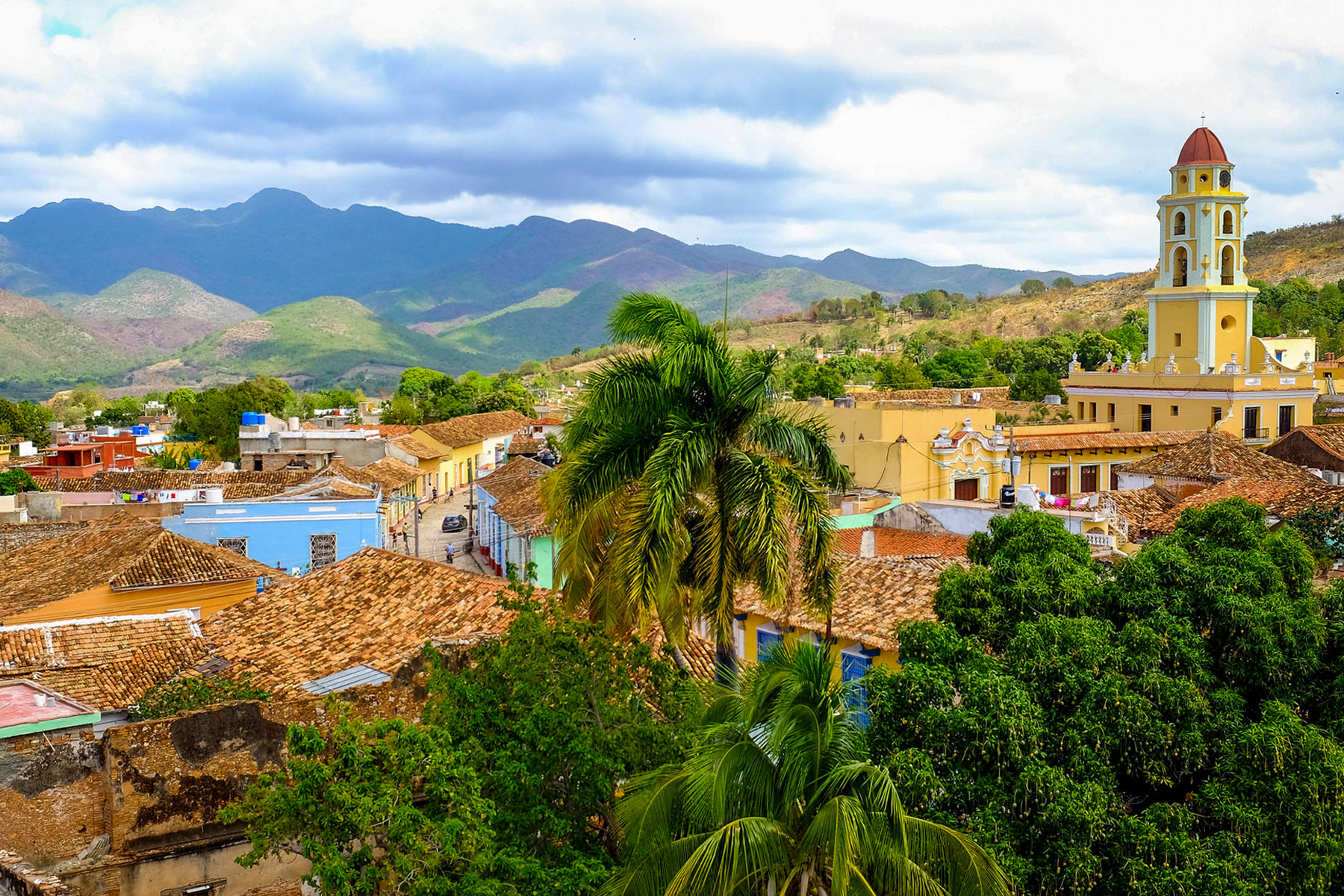 The city of Trinidad in Sancti Spíritus province