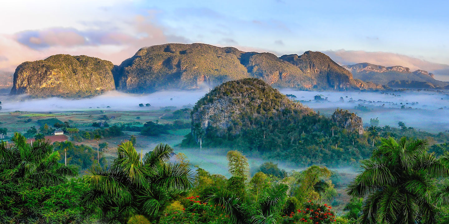 The Vinales Valley in the Pinar del Río province of Cuba