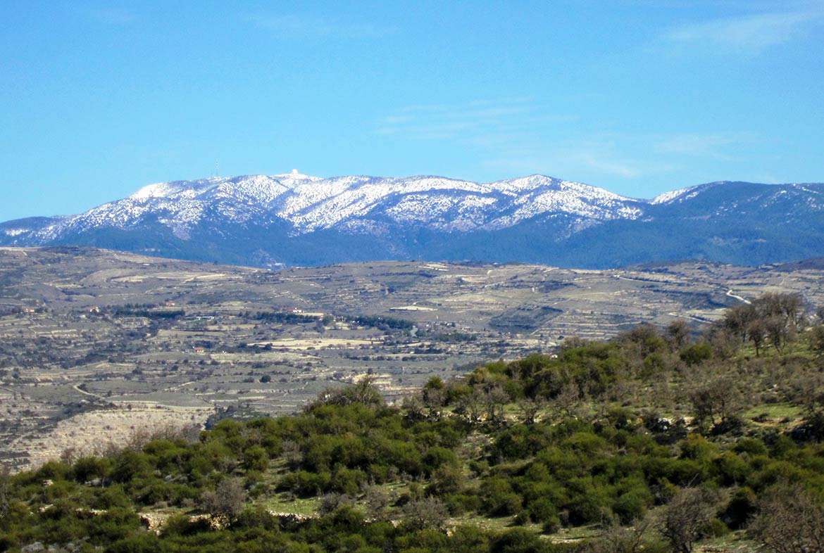 Mount Olympus (Chionistra), highest point in Cyprus