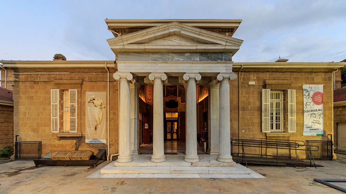 Building of the Cyprus Museum in Nicosia