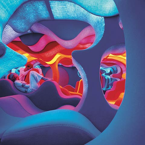 Phantasy Landscape by Verner Panton