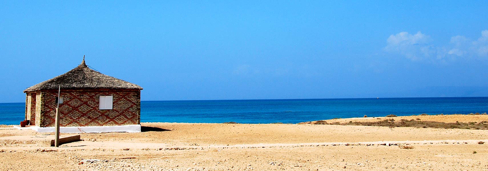 Beach scene Moucha Island, Djibouti