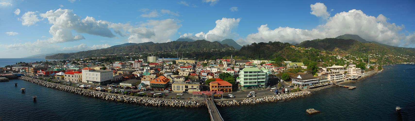 Roseau, capital of Dominica