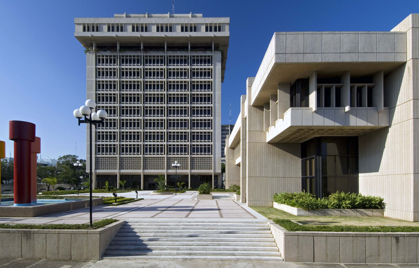 The Central Bank of the Dominican Republic in Santo Domingo.