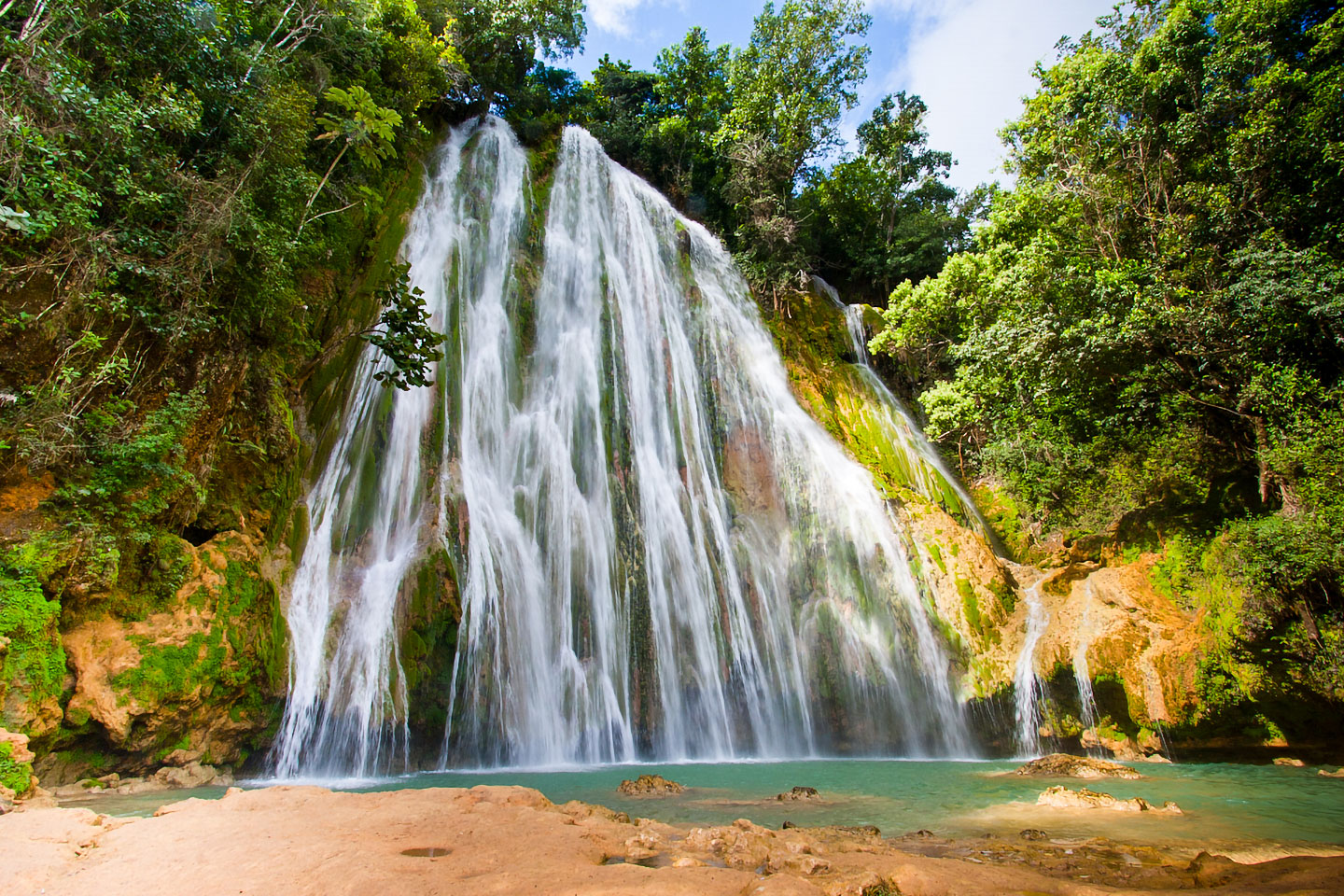 Cascada Limón on the Samaná peninsula, Dominican Republic, Hispaniola