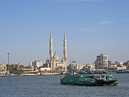 City of Port Said at the Suez Canal