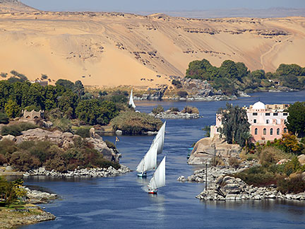 Nile River, Aswan, Egypt