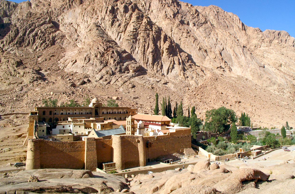 Saint Catherine's Monastery on the Sinai Peninsula