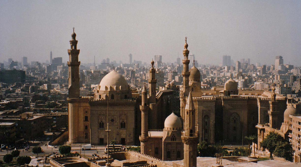 Sultan Hassan and Al-Rifa'i mosques in Cairo