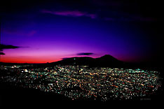 San Salvador at Night, El Salvador