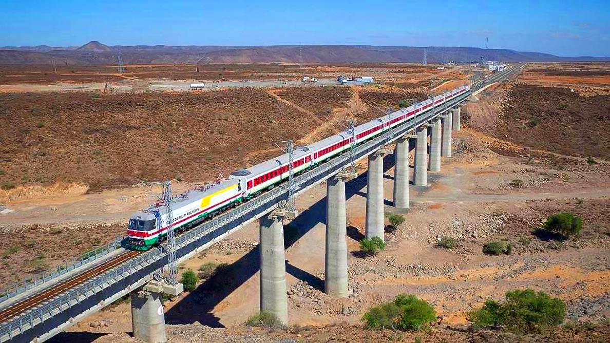 Train of the Addis Ababa-Djibouti Railway