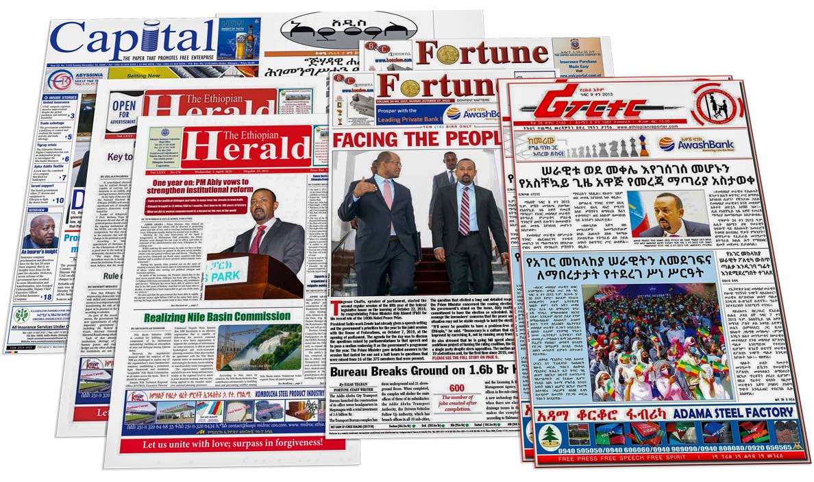 Ethiopia newspapers