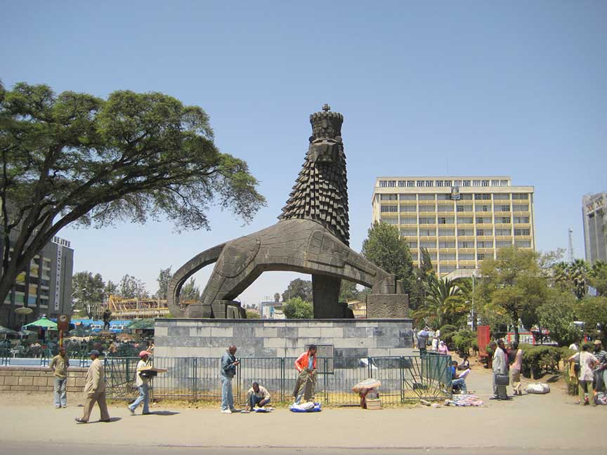 Lion of Judah Monument, Addis Ababa