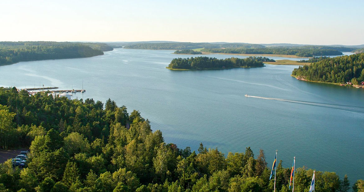 Färjsundet strait, Åland, Finland