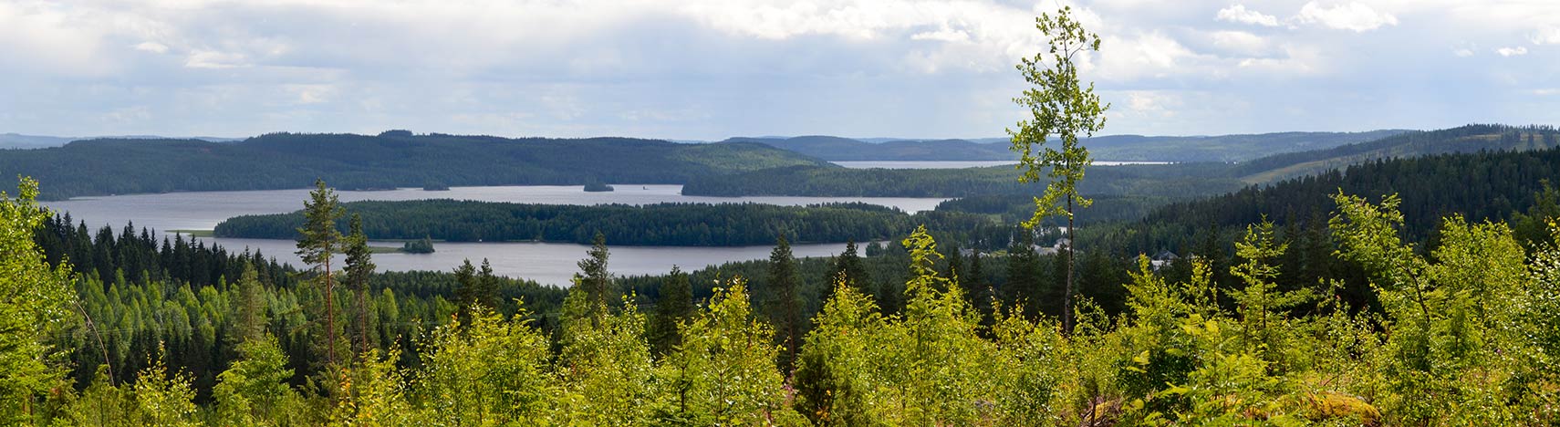 Lake Päijänne in Central Finland