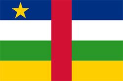 Central African Republic Flag