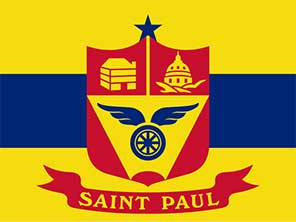 Google Map Saint Paul, Minnesota, USA - Nations Online Project