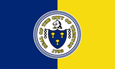 Flag of Trenton, New Jersey