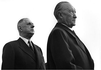 de Gaulle and Adenauer