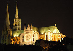 The cathedral of Chartres