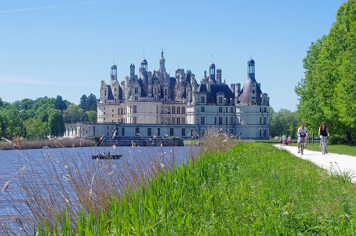 Château de Chambord castle in Loir-et-Cher department in France