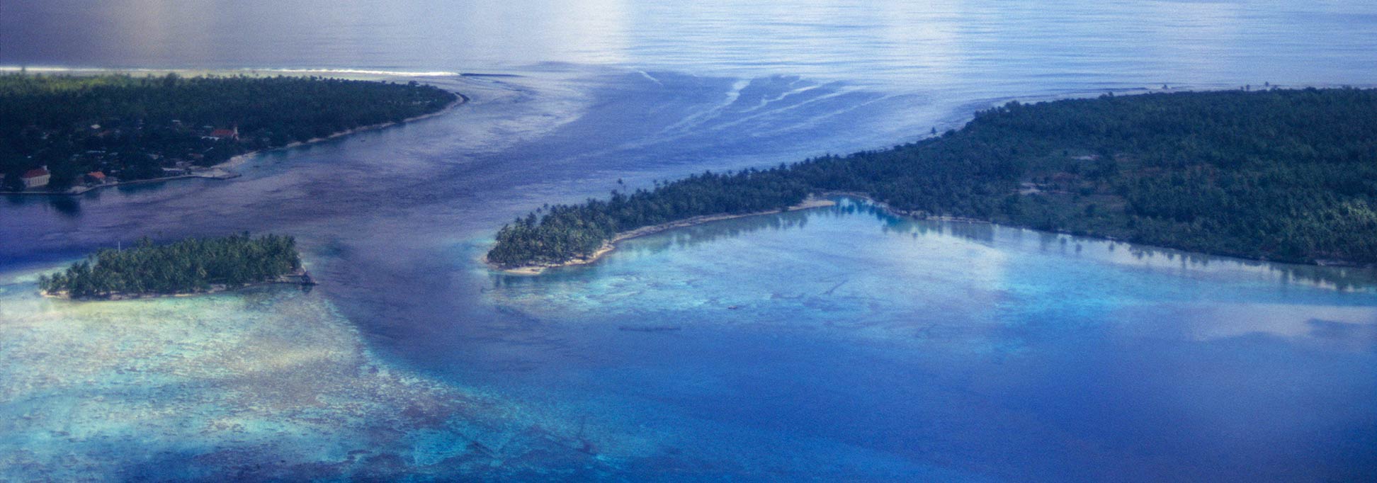 Rangiroa Atoll in the Tuamotu Archipelago of French Polynesia