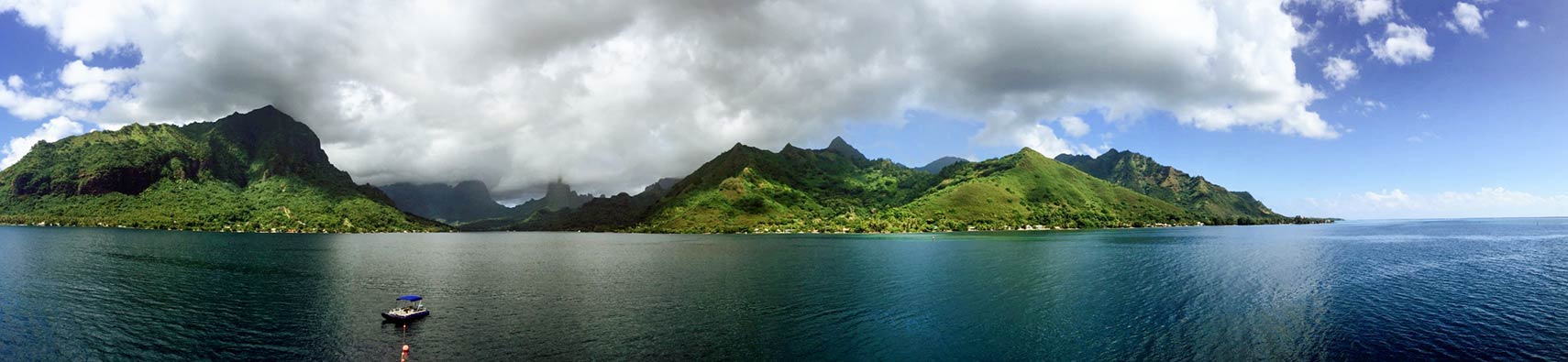 Moorea island, Windward Islands, French Polynesia