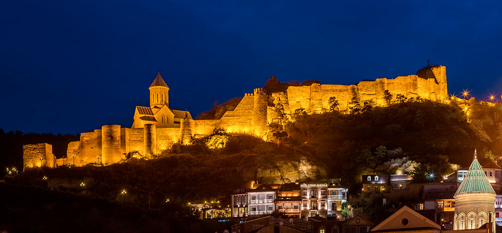 Narikala citadel, Tbilisi, Georgia