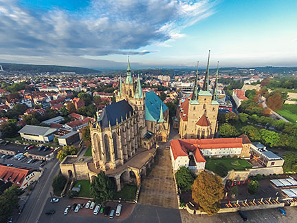 Erfurt, Dom and Severikirche