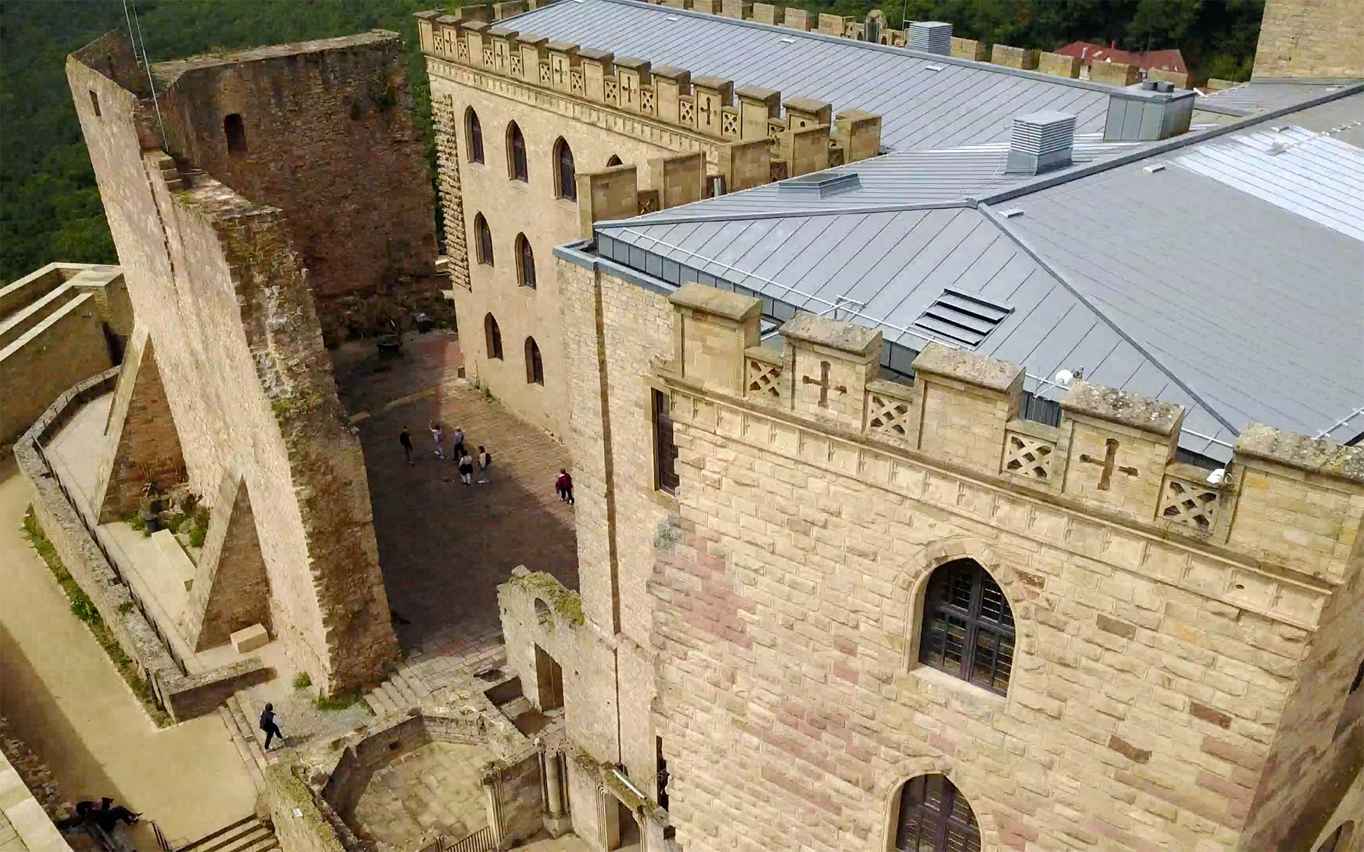 Hambach Castle near Neustadt an der Weinstraße, Rhineland-Palatinate