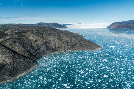 Greenland pack ice