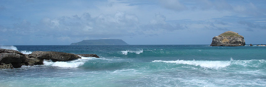 La Désirade island, Guadeloupe