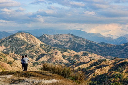 Mountain landscape on Tiburon Peninsula 
