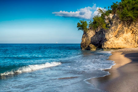 Haiti coast