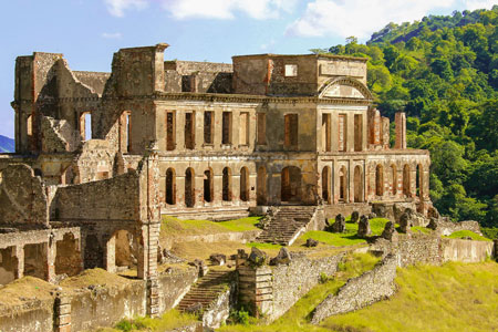 Ruins of the Palace of Sans Souci