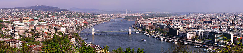 Panorama of Budapest