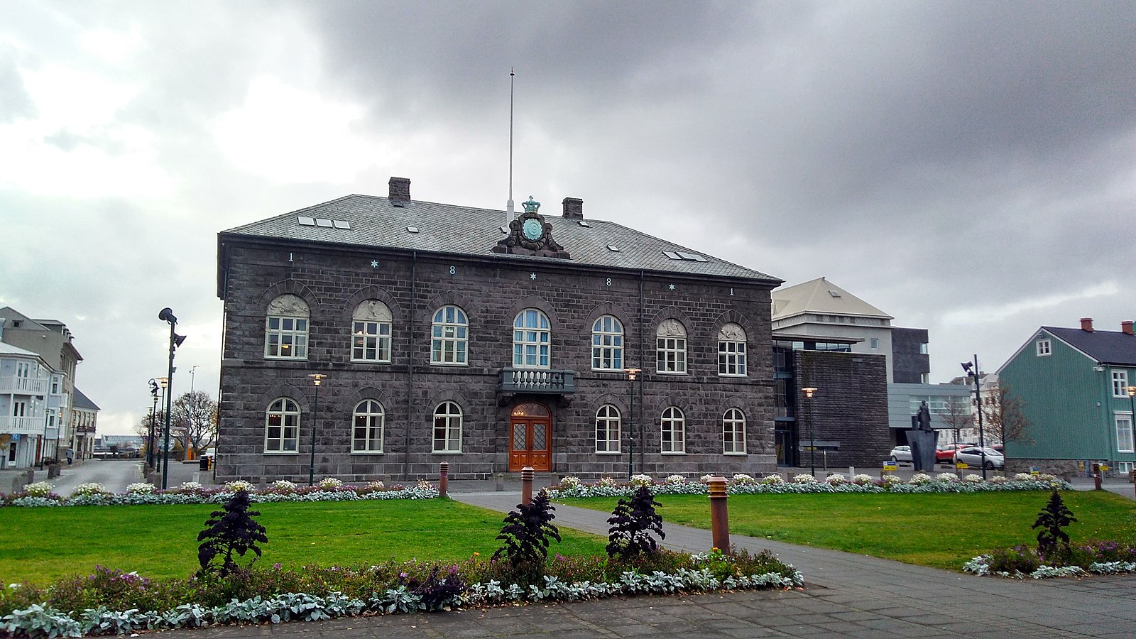 The Althing, Iceland's Parliament building.