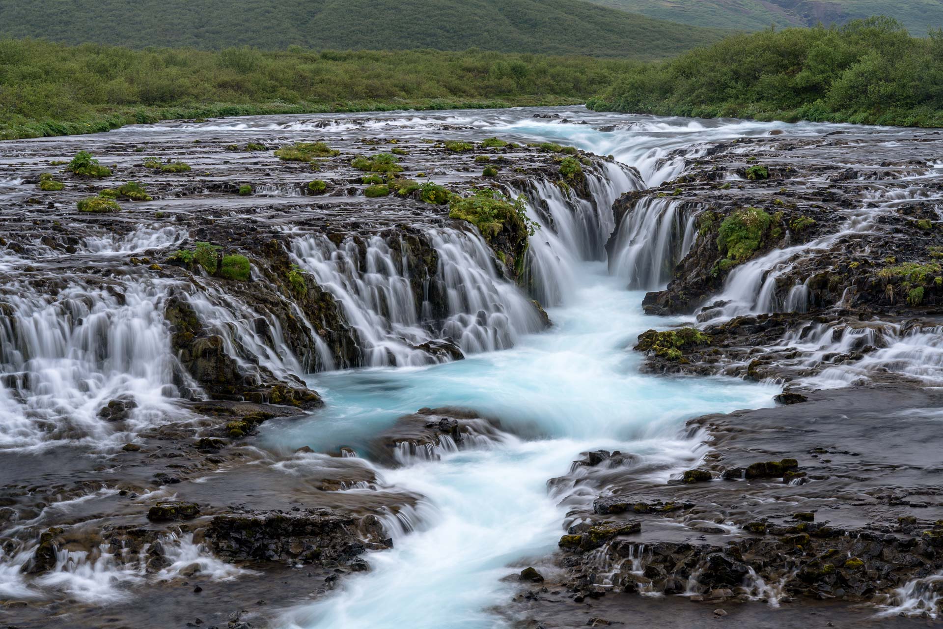Brúaráfoss waterfall