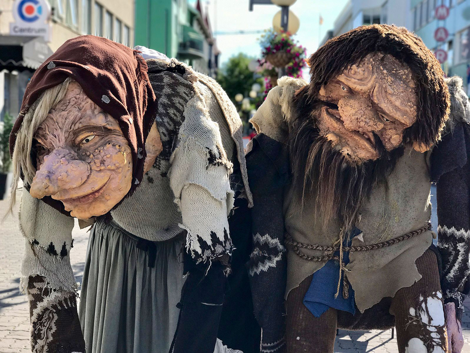 Grýla and Leppaluði - Icelandic folklore trolls