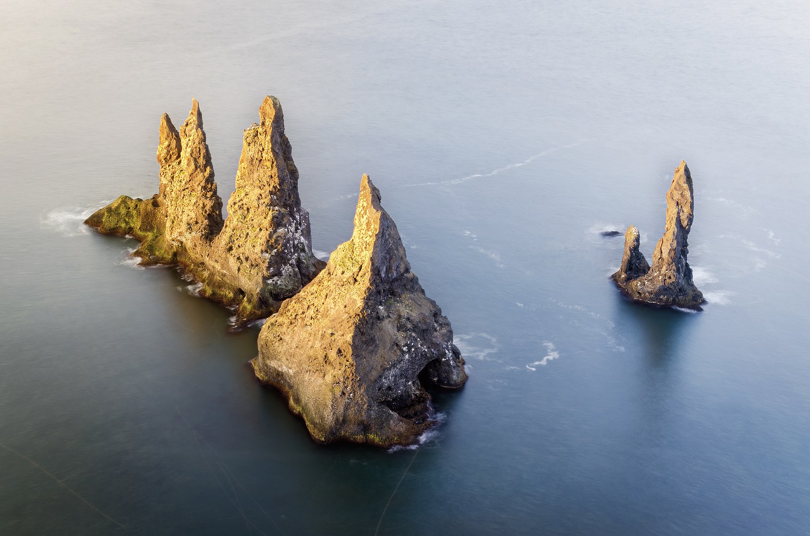 Reynisdrangar basalt rocks, Iceland