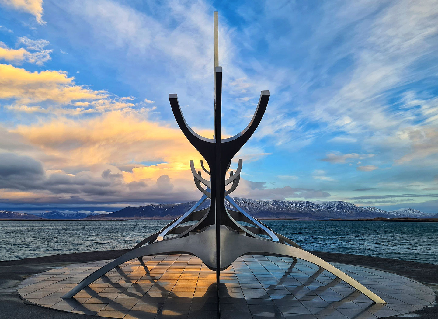 The Sun Voyager sculpture