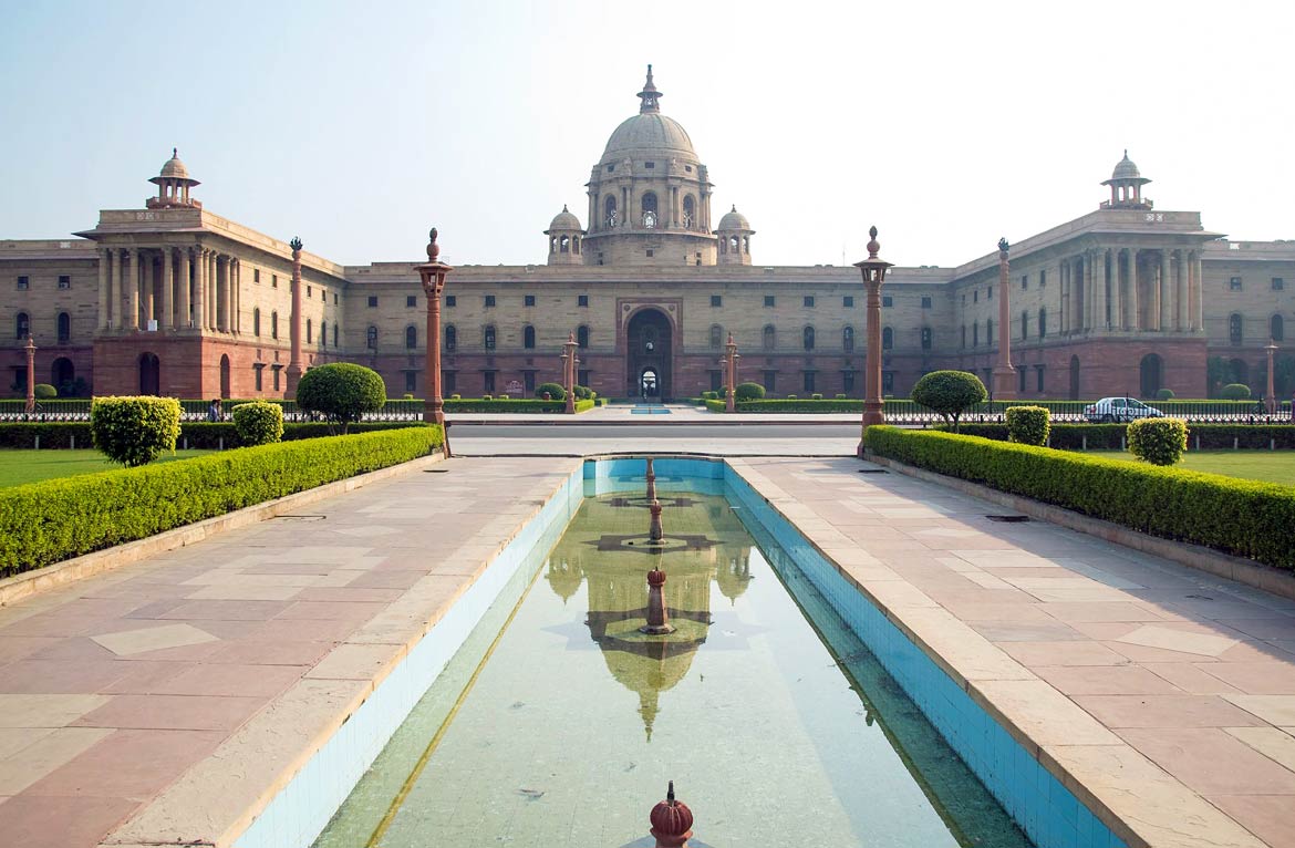 Prime Minister's office, Secretariat Building in New Delhi